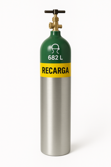 Recarga de Oxígeno 682 Litros